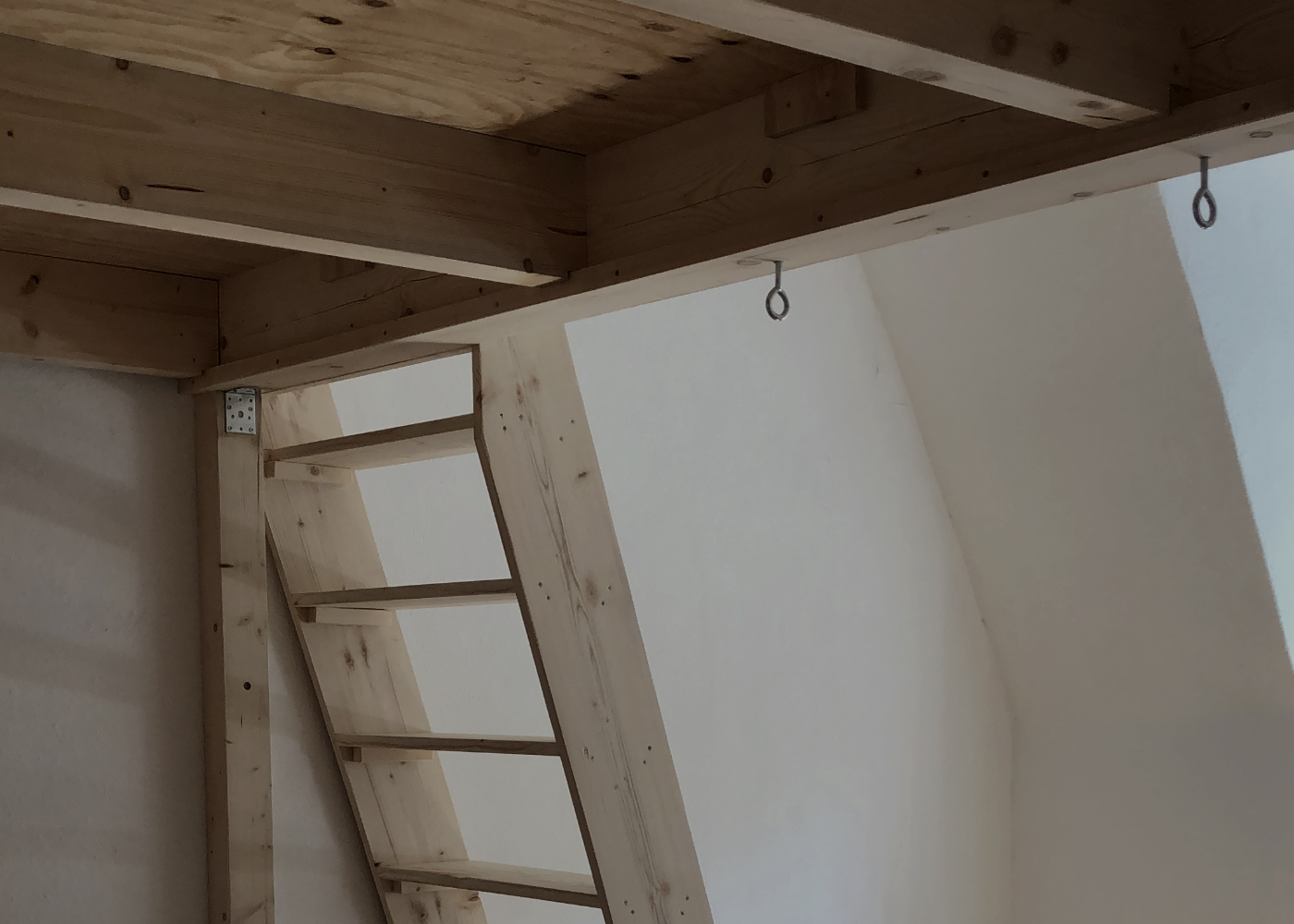 Bett Darstellung von unten